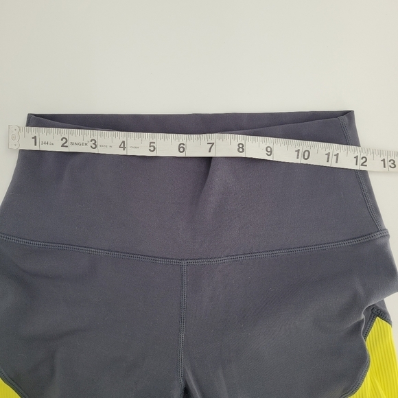 Zyia active grey yellow parallel lux high rise leggings size small - Picture 6 of 7